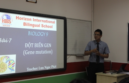 Thao giảng cấp quận – Bộ môn Sinh học